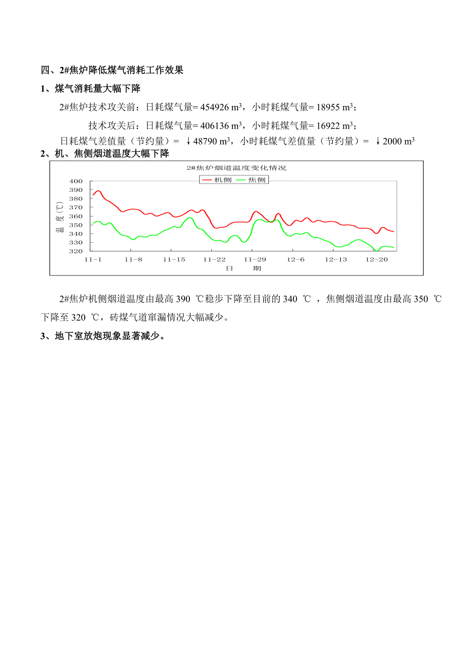 降低5.5米捣固焦炉煤气消耗的研究.doc_第4页