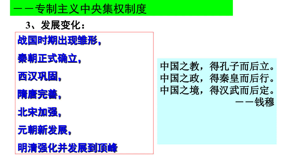 第1讲秦朝中集权制度的形成_第4页