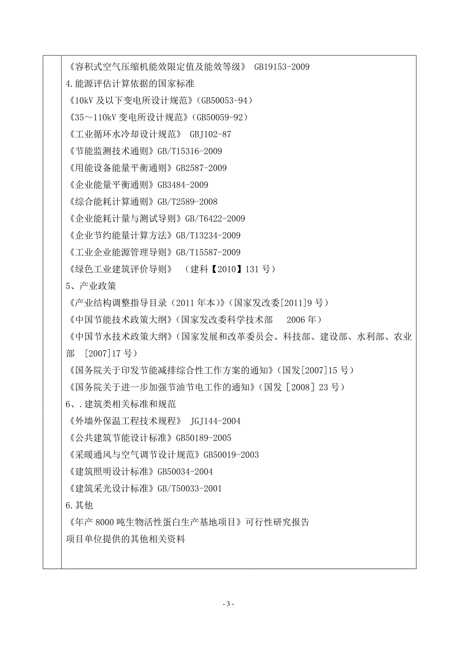 年产8000吨生物活性蛋白生产基地项目节能评估报告表_第4页