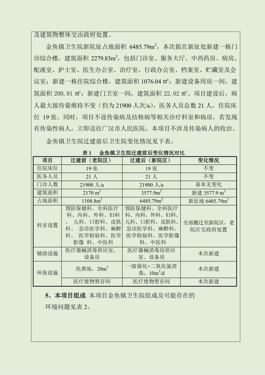 卫生院迁建项目环境影响报告表.docx_第5页