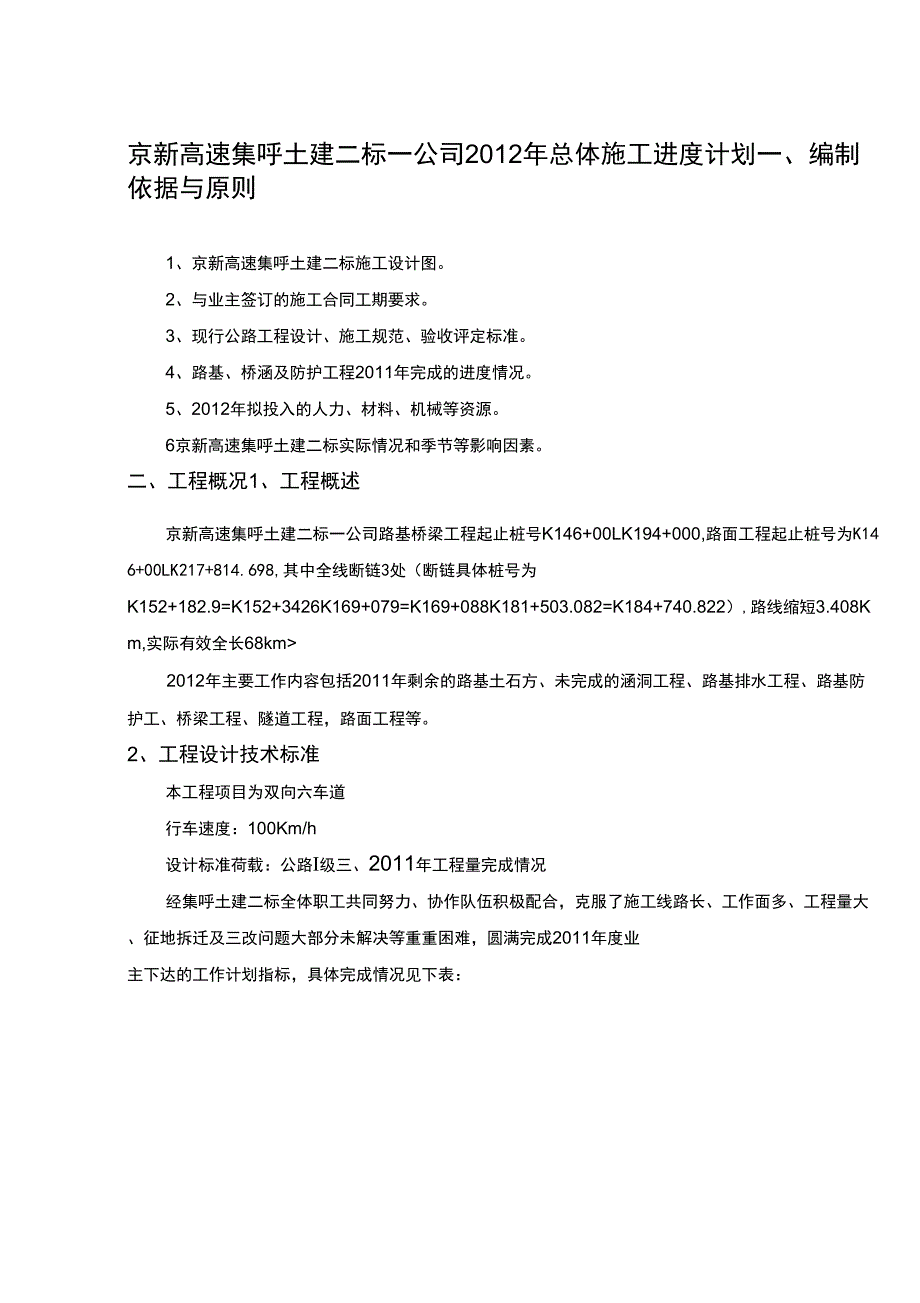 2012年度施工进度计划总体说明_第2页