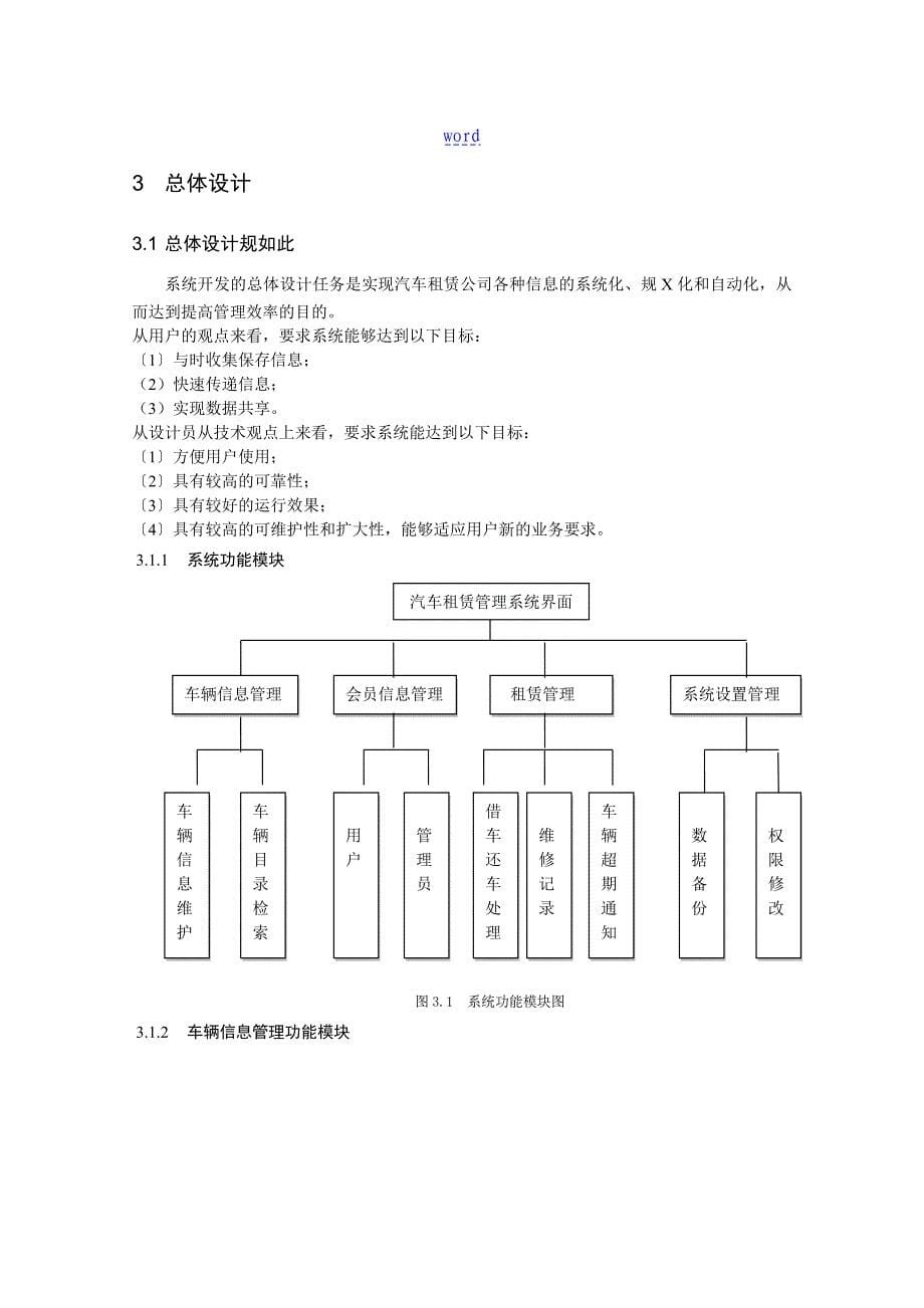 车辆租赁管理系统_第5页