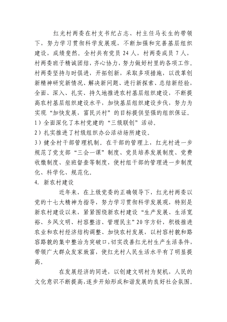 某乡村情调查报告_第3页