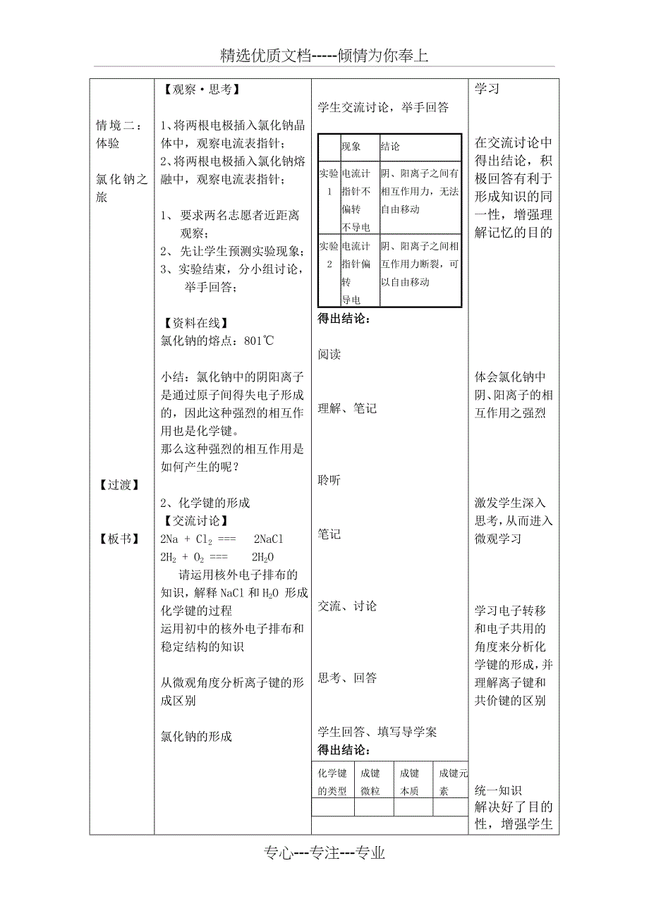 《化学键》教学设计(第一课时)_第4页