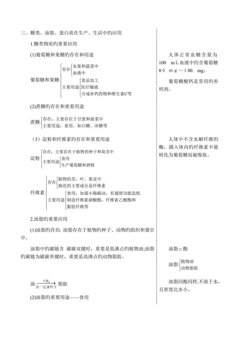 基本营养物质 知识分析_第5页