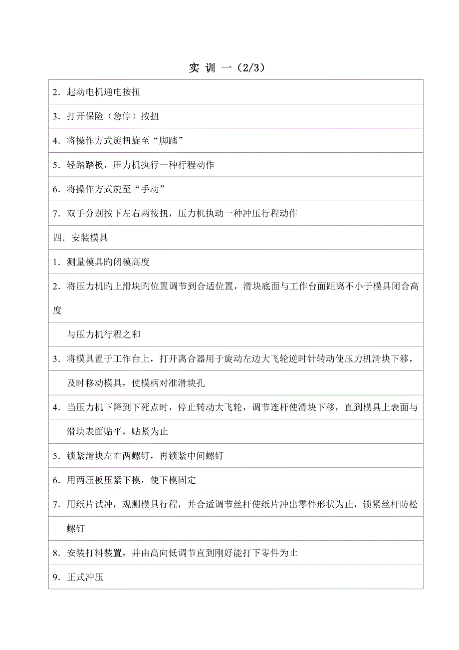 冷冲压实训基础报告_第2页