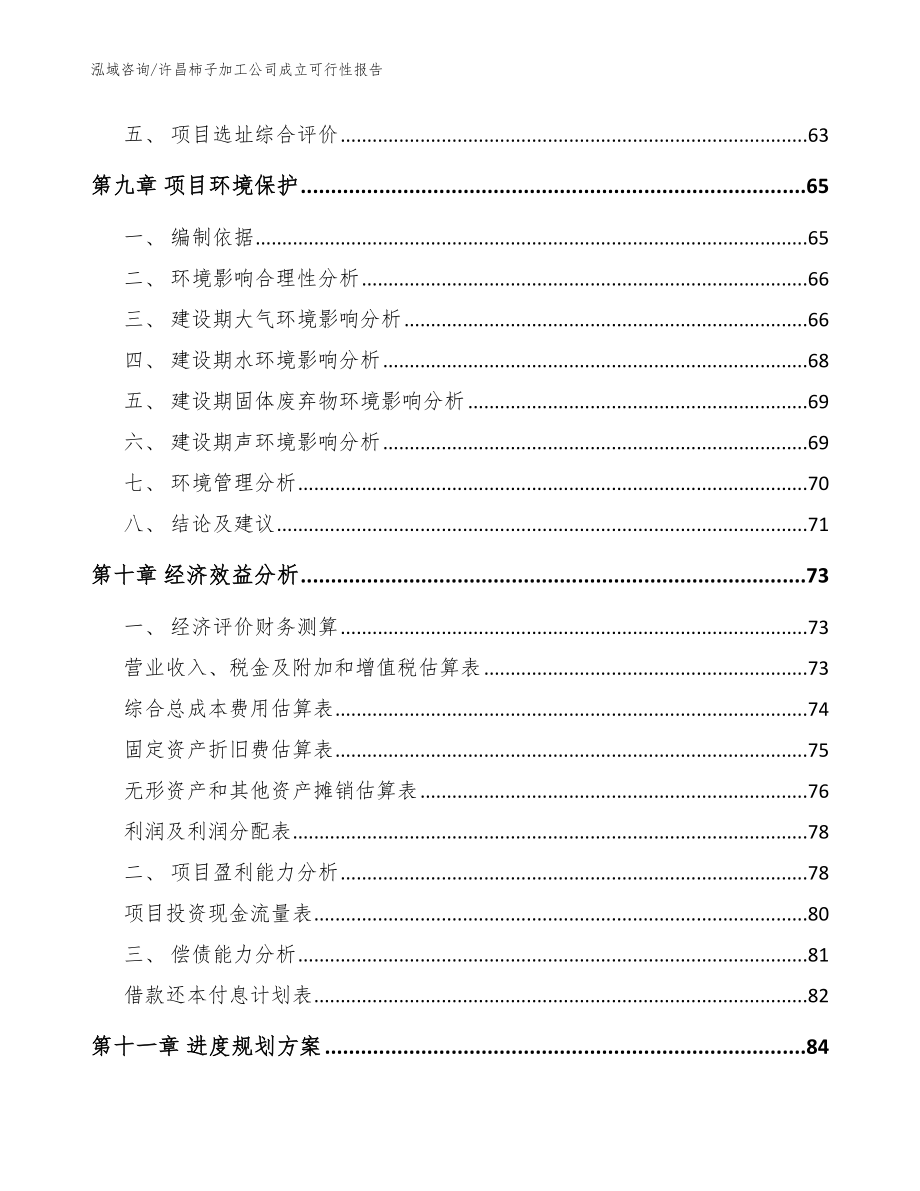 许昌柿子加工公司成立可行性报告_模板范本_第4页