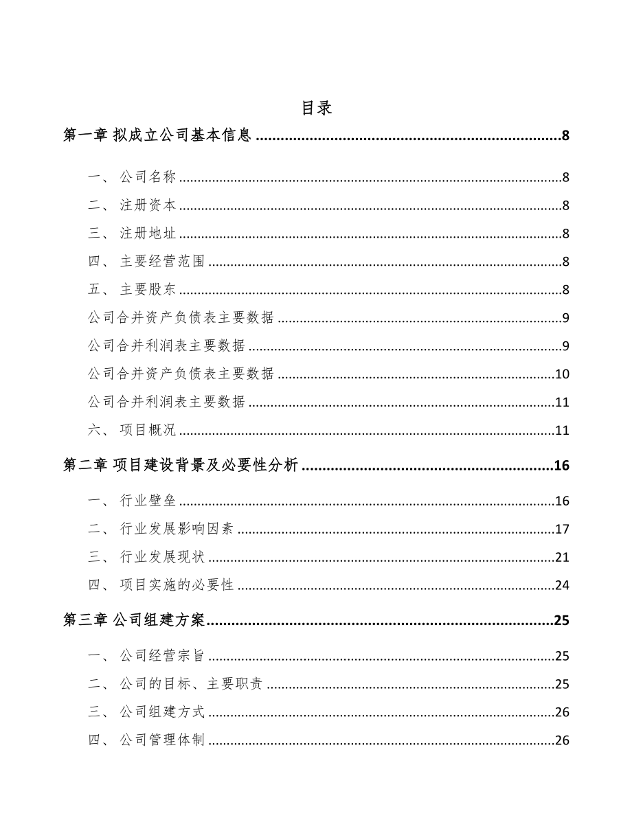 绵阳关于成立卫星通讯终端公司可行性研究报告(DOC 81页)_第2页