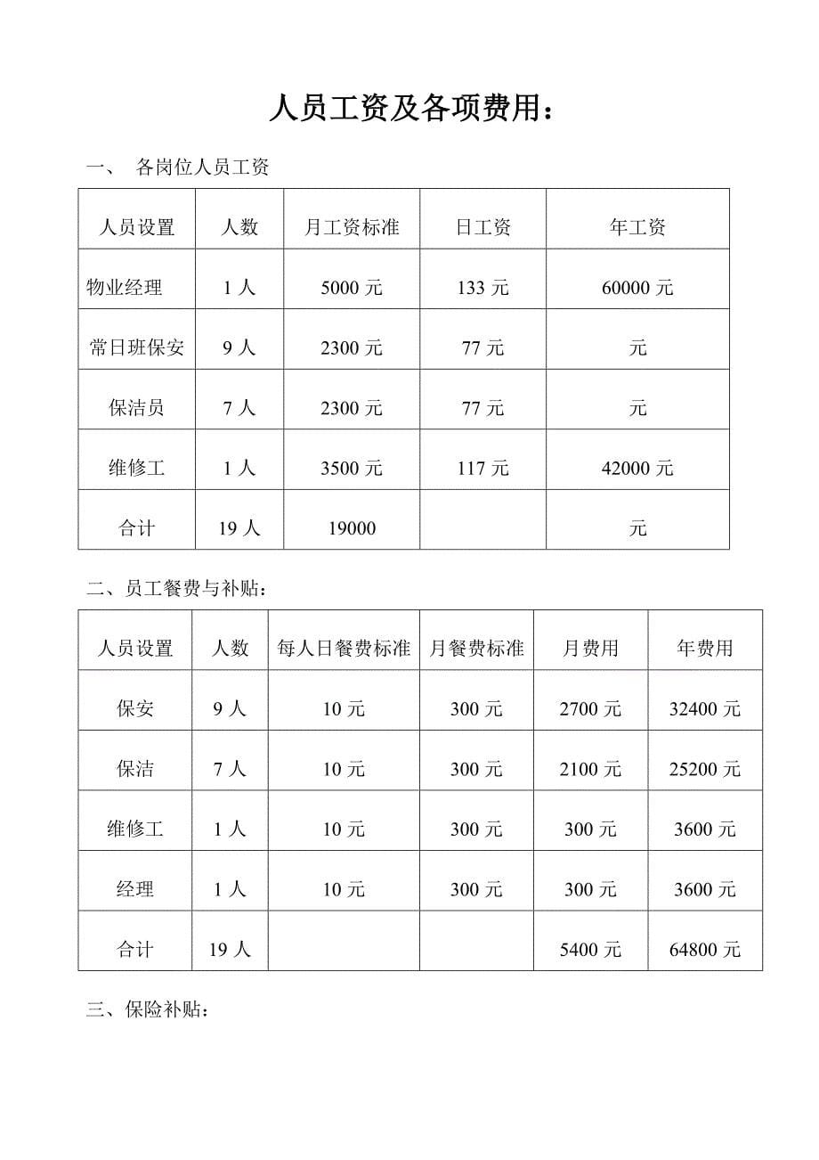 宝马4S店物业管理方案_第5页