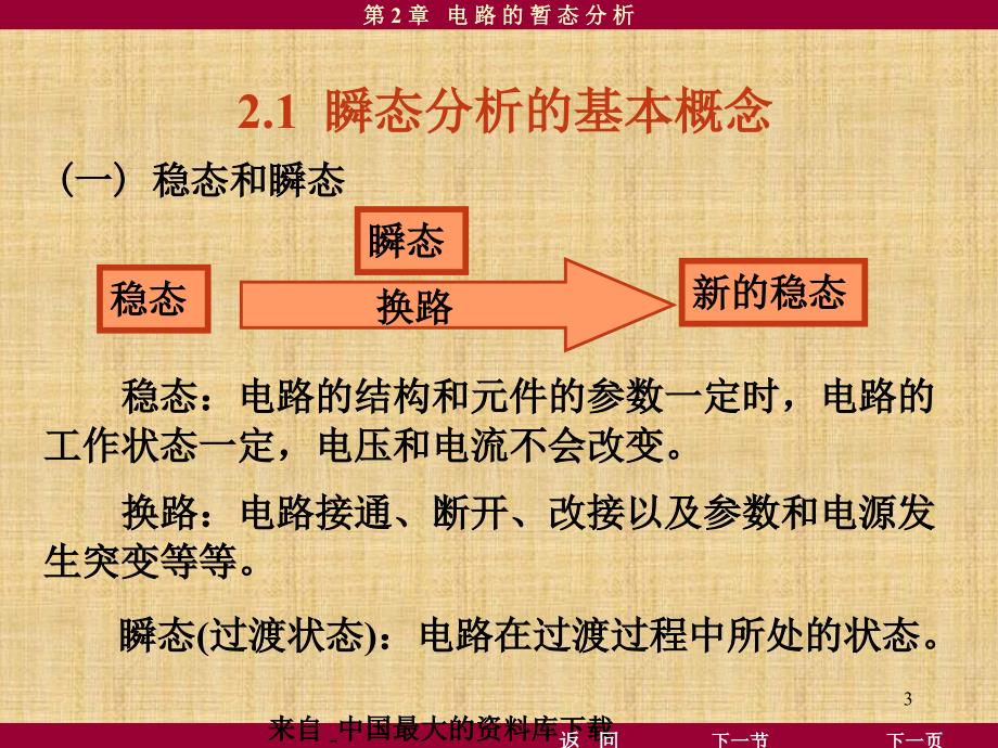 电子行业电路的暂态分析电路的瞬态分析PPT57页1_第3页