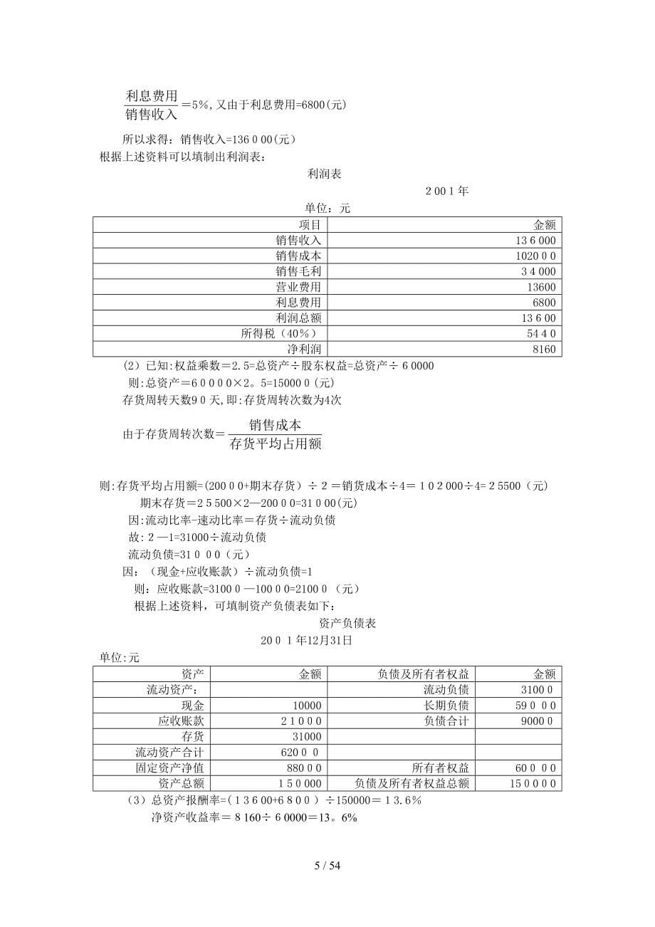 串讲笔记财务管理_第5页