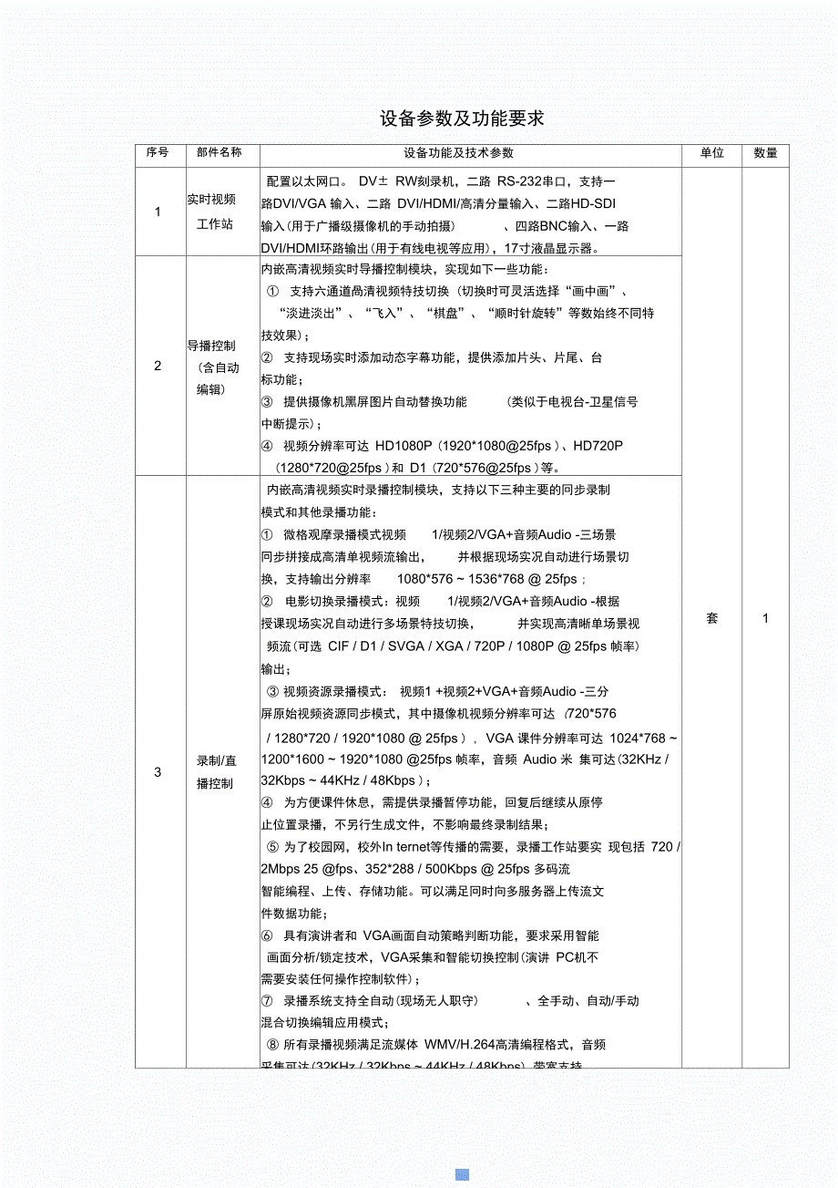 设备参数及功能要求_第1页