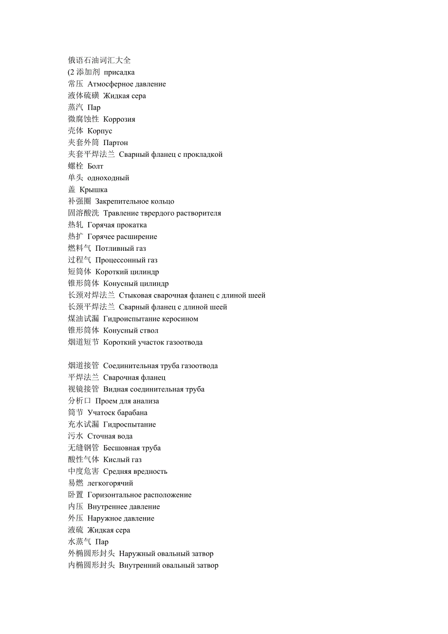 石油俄语词汇.doc_第1页