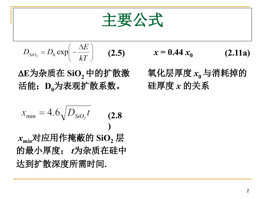 硅工艺第2章氧化习题参考答案_第2页