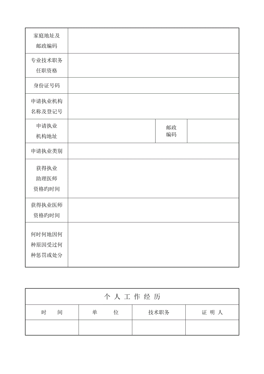 2022年执业医师注册申请审核表点击下载.doc_第3页