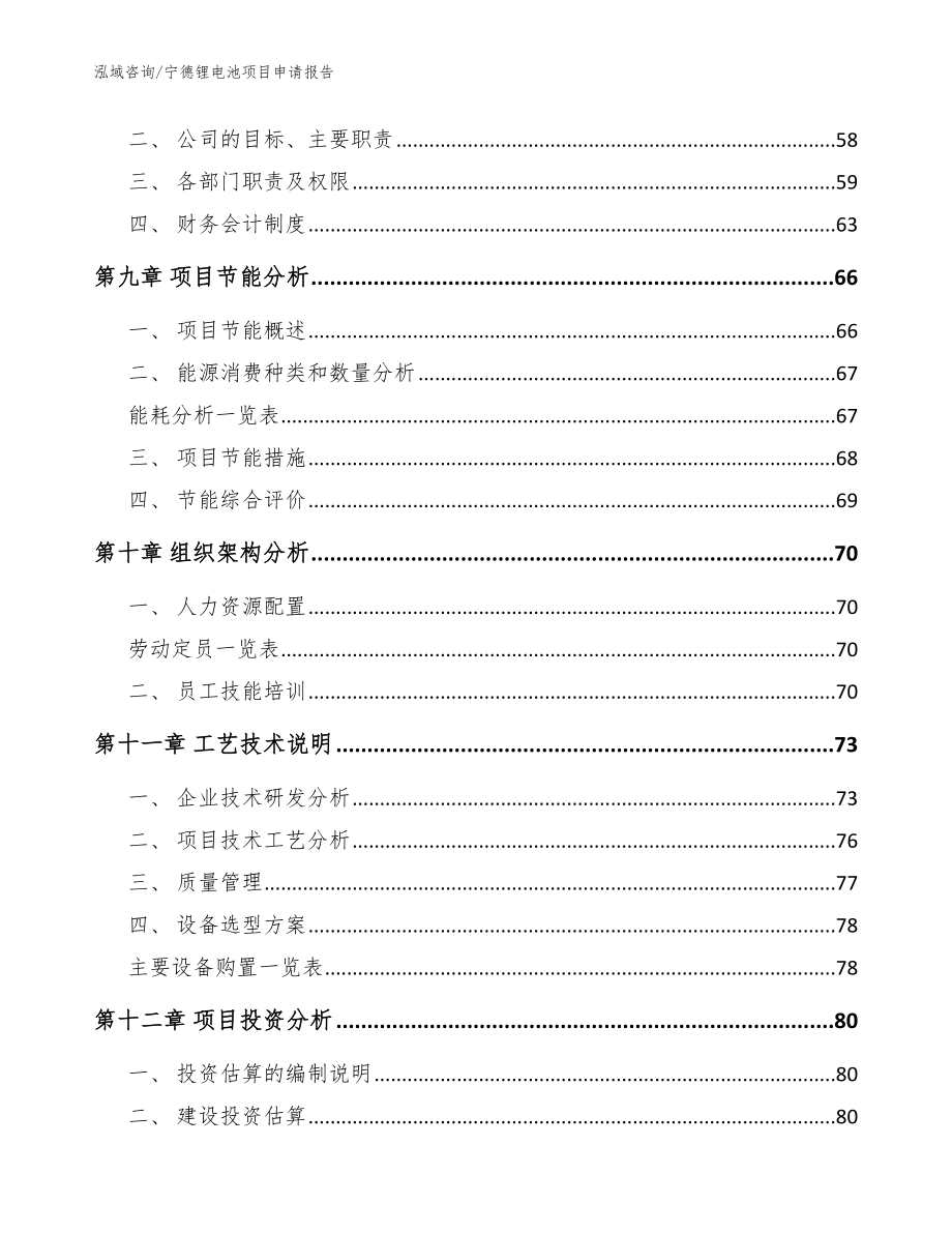 宁德锂电池项目申请报告模板参考_第3页