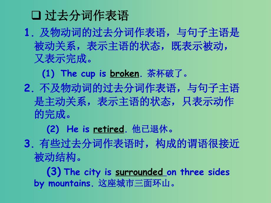 高中英语 Unit3 Life in the future Grammar课件4 新人教版必修5.ppt_第2页