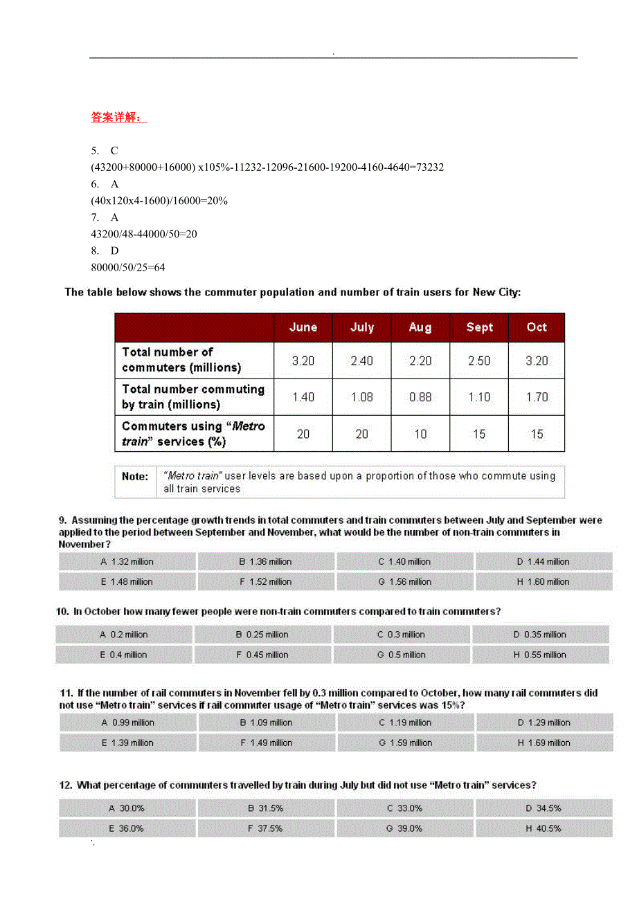 超详解—毕马威(KPMG)笔试【经典24题&amp;36题】_第3页