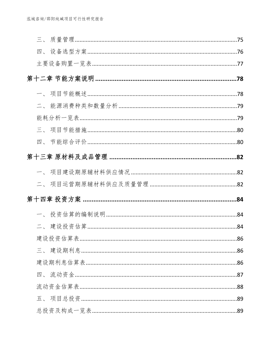 邵阳纯碱项目可行性研究报告_第4页