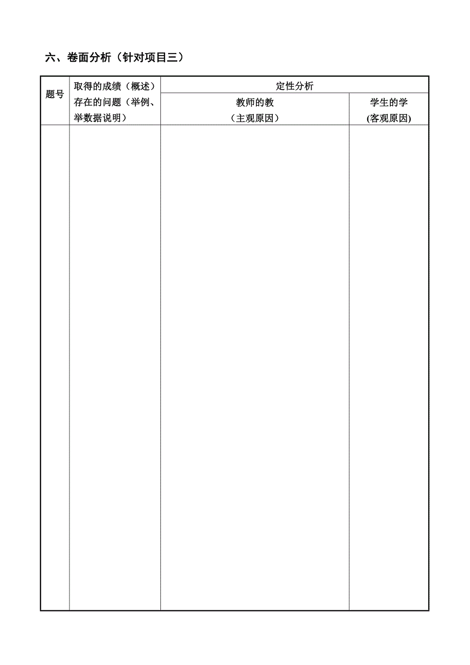 语文、数学教师质量分析表格定稿(1)_第4页