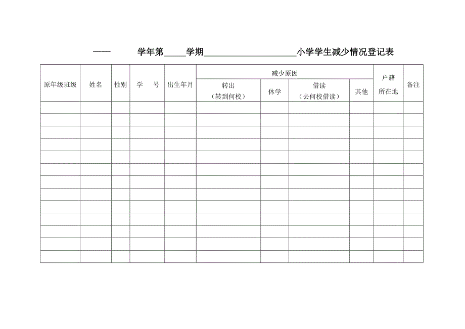 《小学学籍管理办法》有关表格_第3页