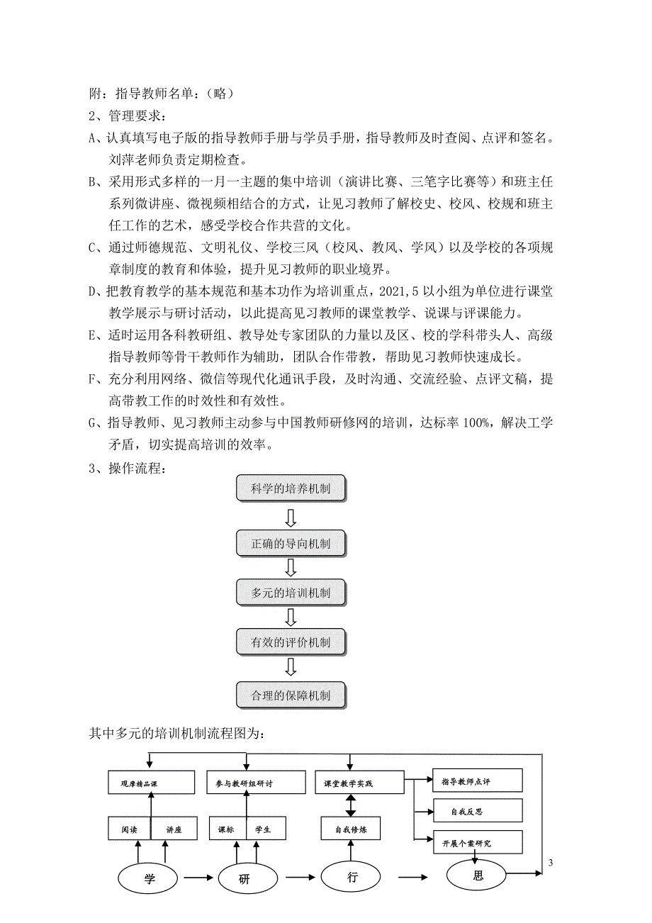 华师大附小基地校浸润培训方案20209_第3页