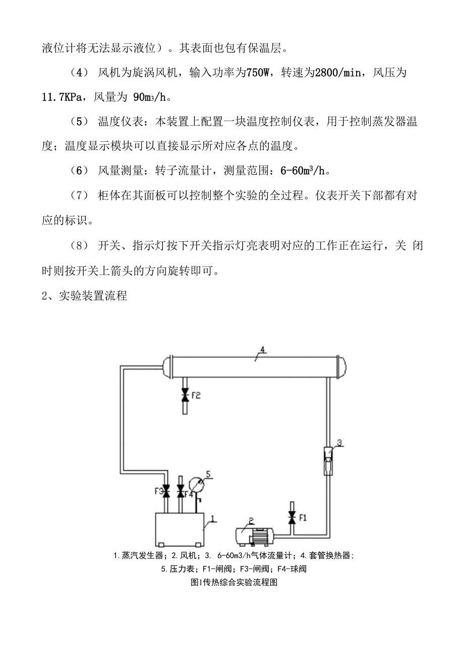 实验5传热综合实验_第5页