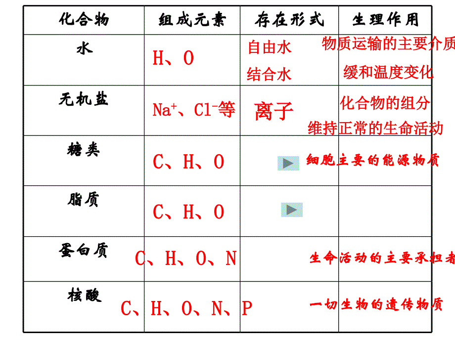 最新：必修一第一章细胞的分子组成文档资料_第4页