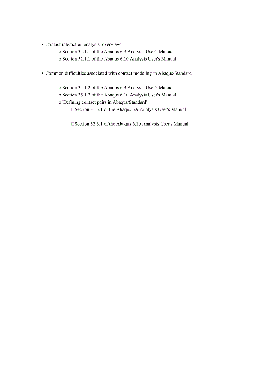 Abaqus接触分析中出现收敛困难时的常用检查方法(免费).doc_第4页