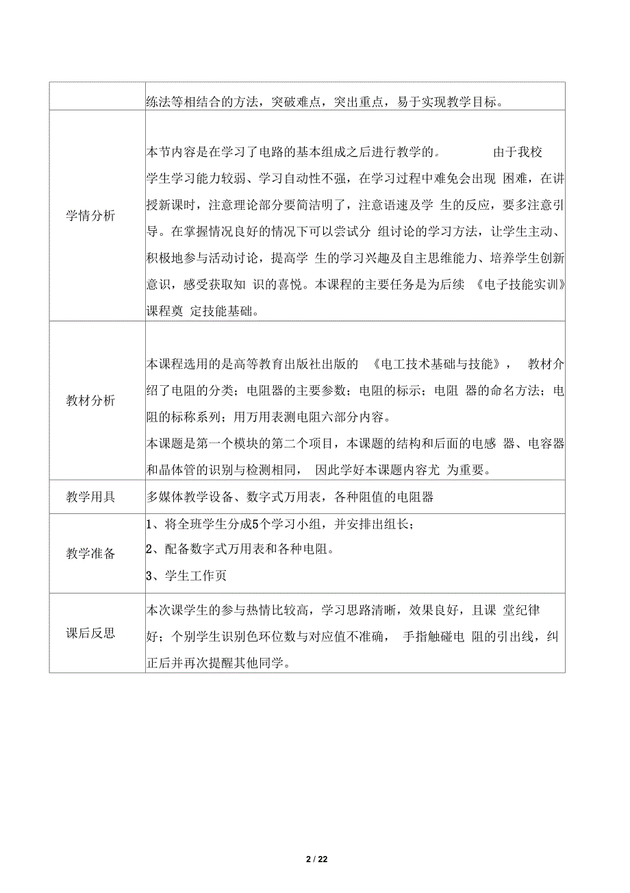 色环电阻的识别与测量_第2页