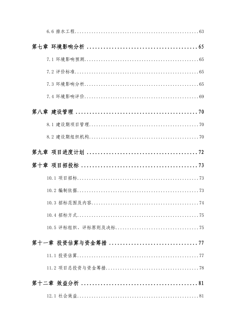 道路整治工程项目可行性研究报告_第4页