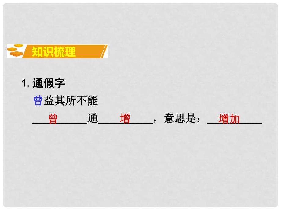 湖南省中考语文 第二部分 古诗文阅读 专题一 文言文阅读 十 古文二则 生于忧患死于安乐课件 语文版_第2页