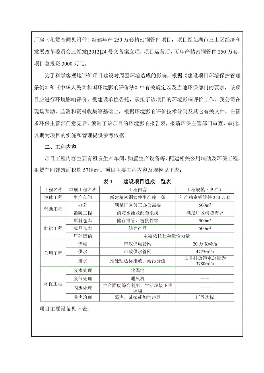 (项目管理)年产万套精密铜管件项目_第4页