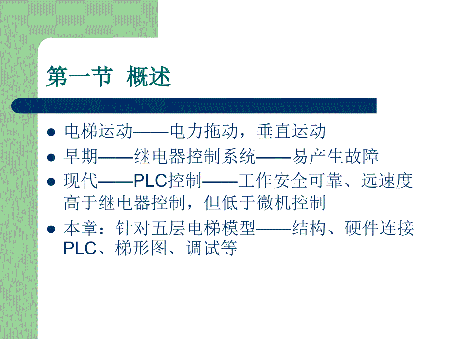 六章ModiconMicroPLC在电梯控制中的应用_第2页