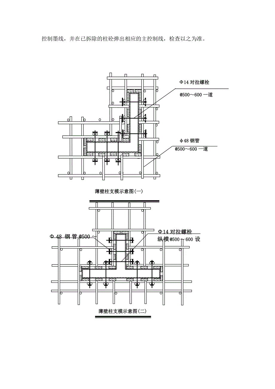 商业楼模板工程技术交底_第2页