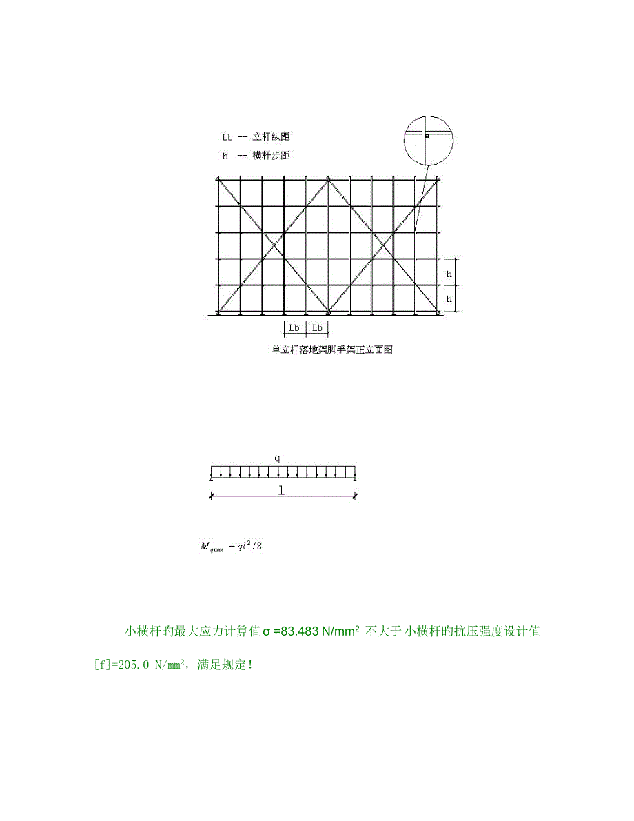 框架结构落地式脚手架专项施工方案.docx_第2页