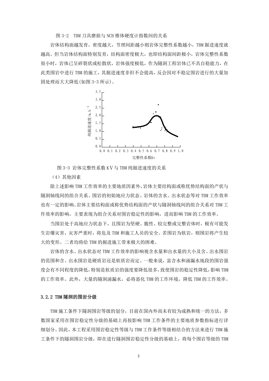 建筑TBM施工条件下的隧洞围岩分级方法的研究_第3页