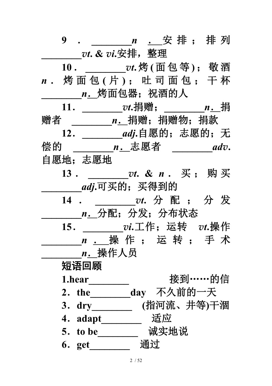 人教版英语必修7unit4重点讲解_第2页