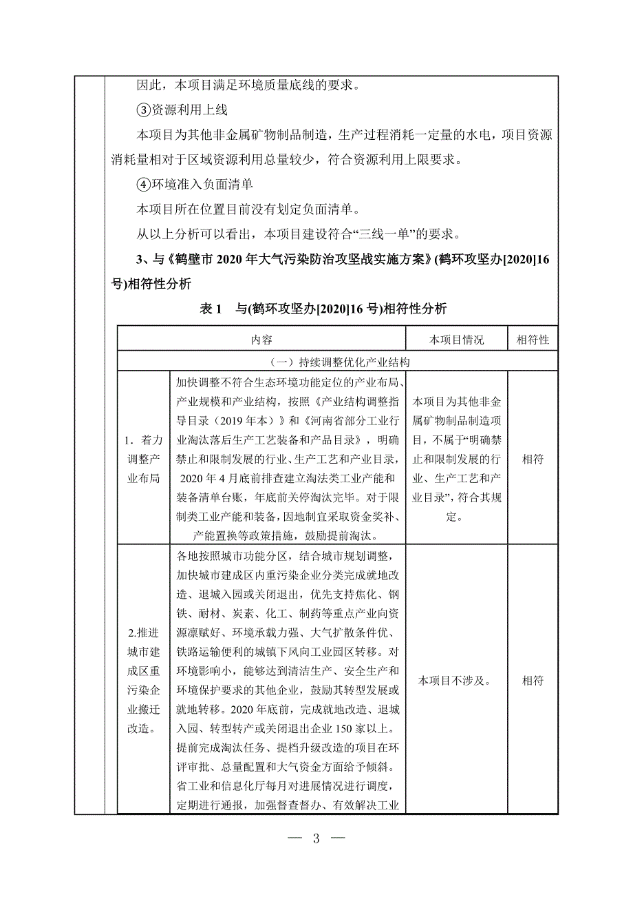 鹤壁市红兴隆科技建材有限公司年产200万吨新型建材及发泡混凝土预制墙项目环境影响报告.doc_第3页