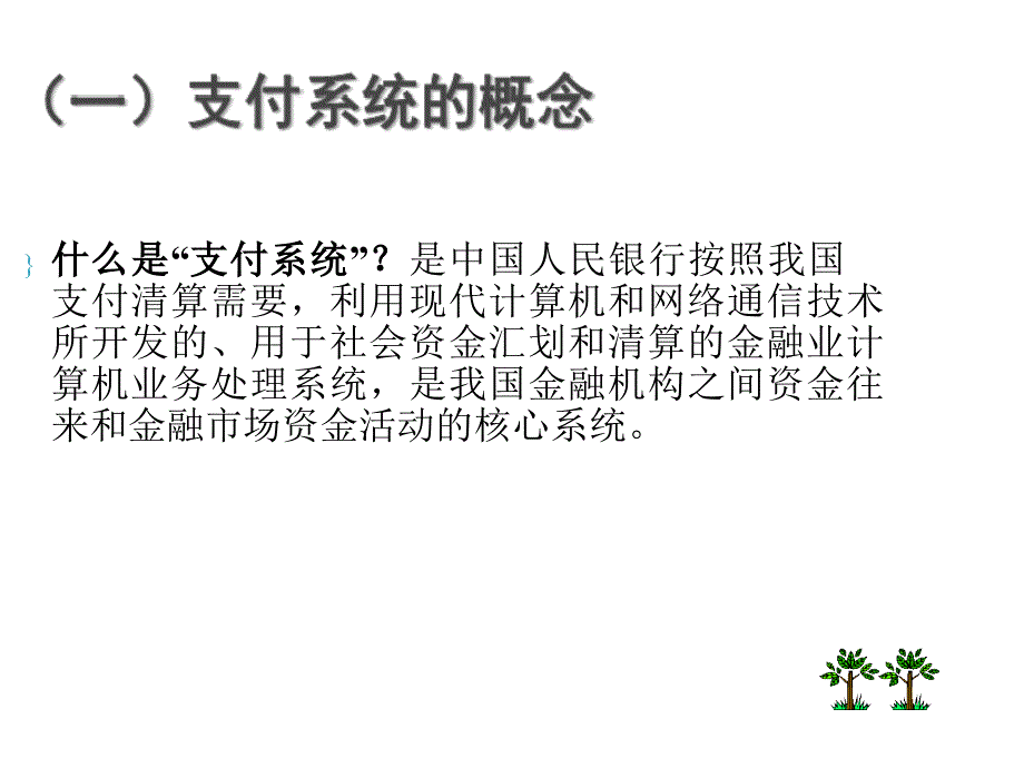 中国现代化支付系统的核算课件_第3页