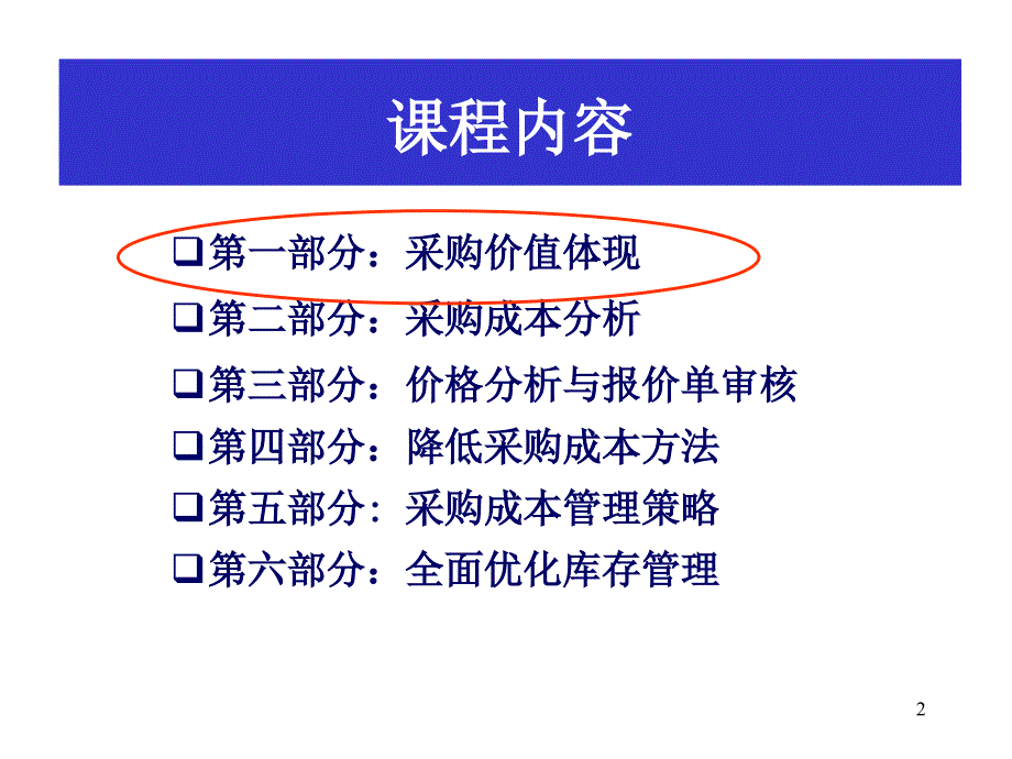 全面降低采购成本与库存控制高级研修班PPT资料_第2页