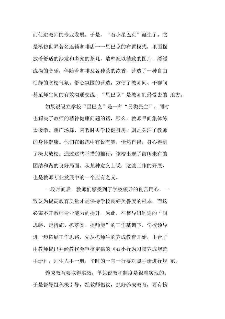 力促教师专业发展案例及反思_第5页