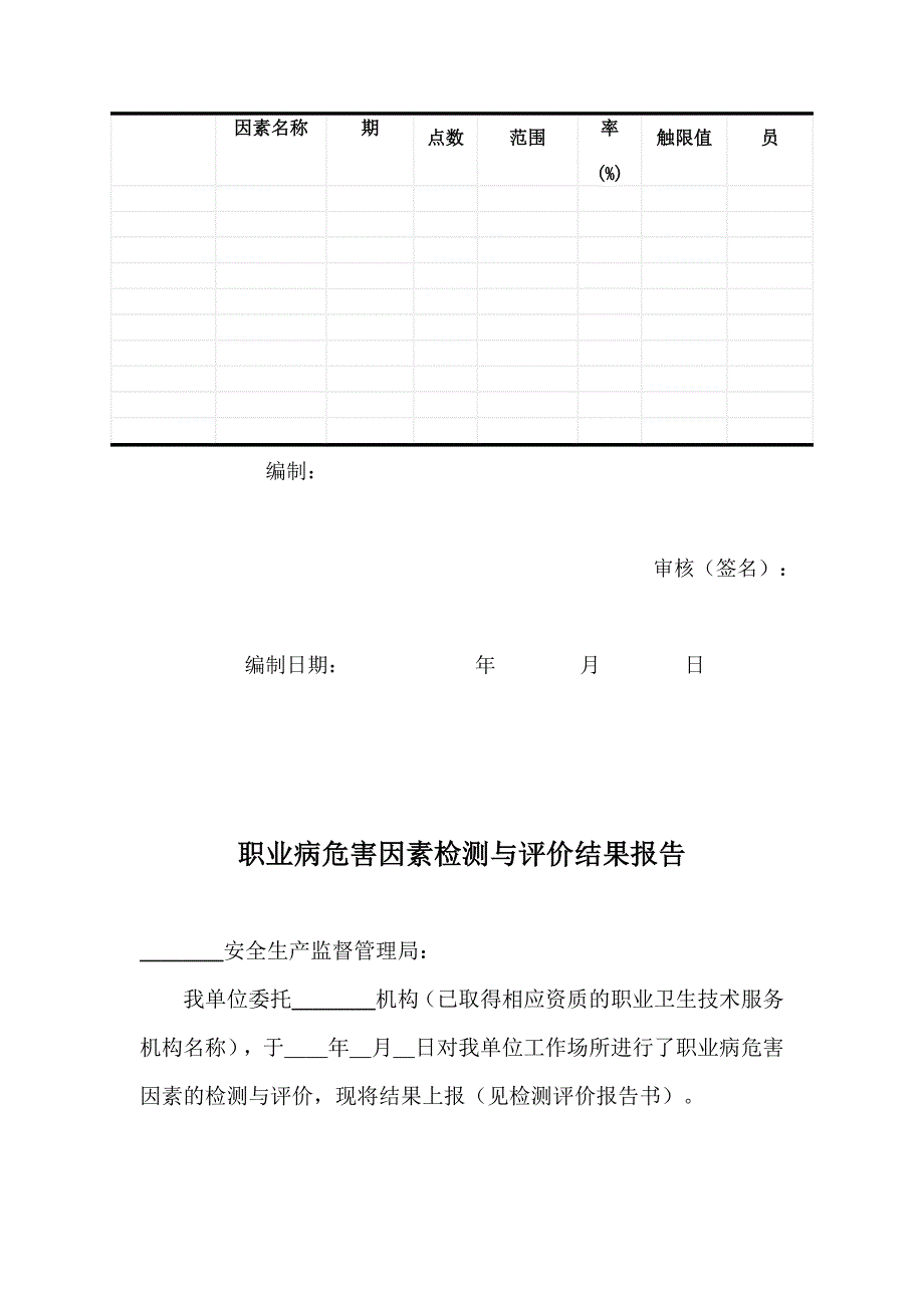 职业病危害因素监测与检测评价档案_第3页