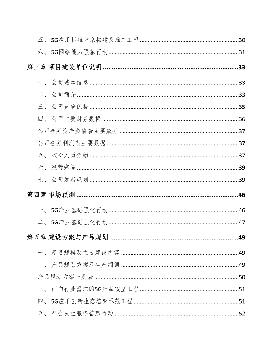 南阳5G+智慧城市项目可行性研究报告(DOC 108页)_第3页