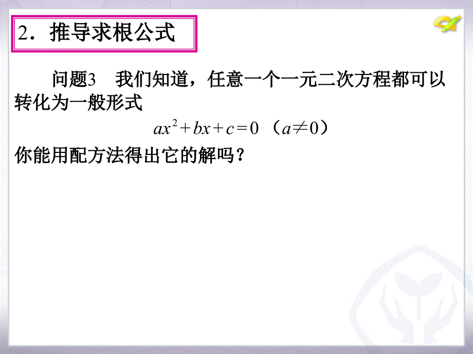 3.用公式法解一元二次方程_第5页