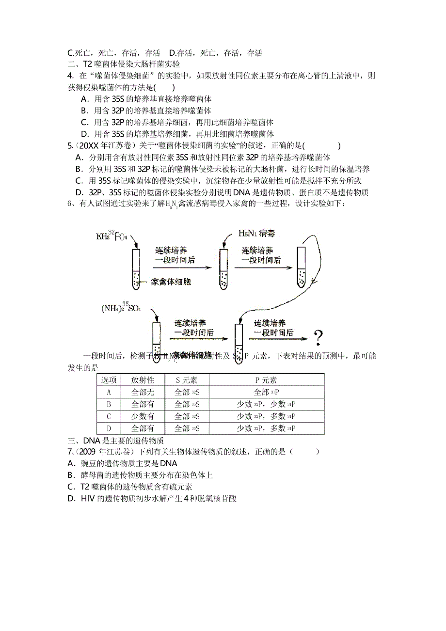 DNA是主要的遗传物质总结复习_第2页