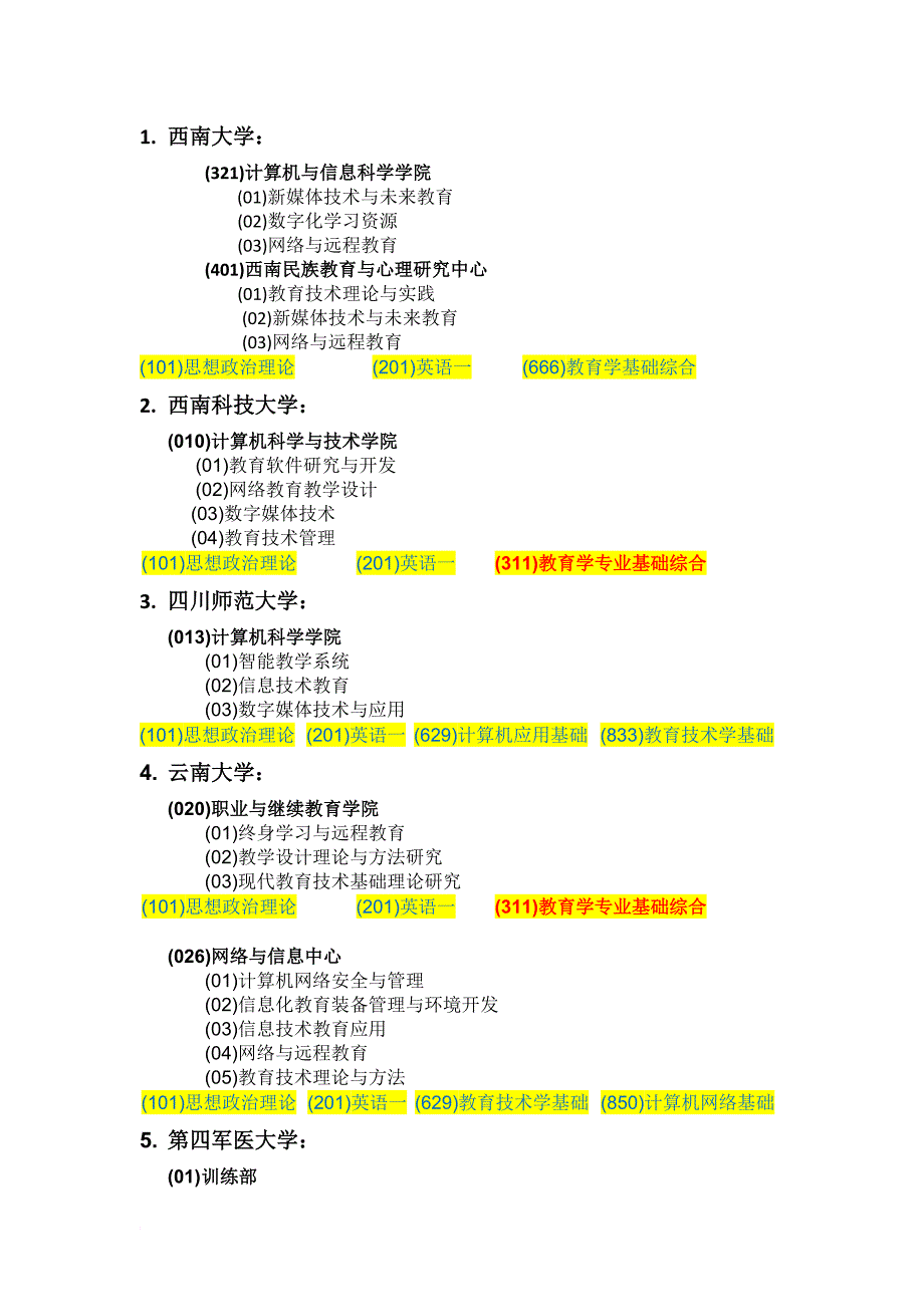 2014教育技术学考研学校_第1页