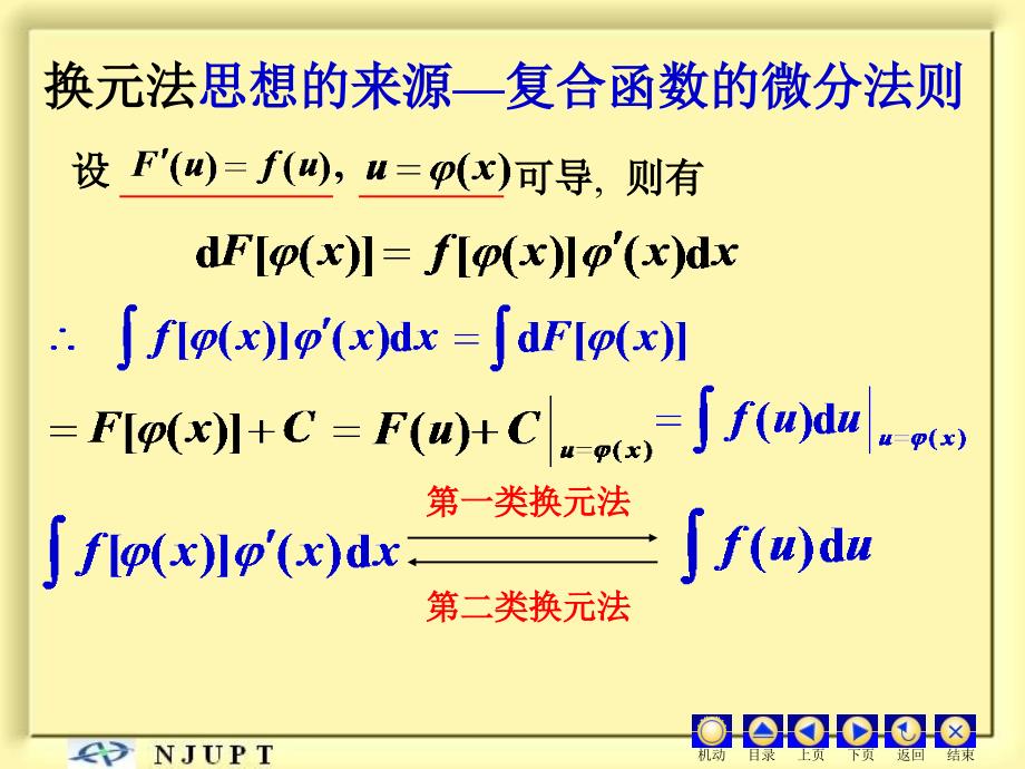 高等数学：4-2-1 第一类换元法_第2页