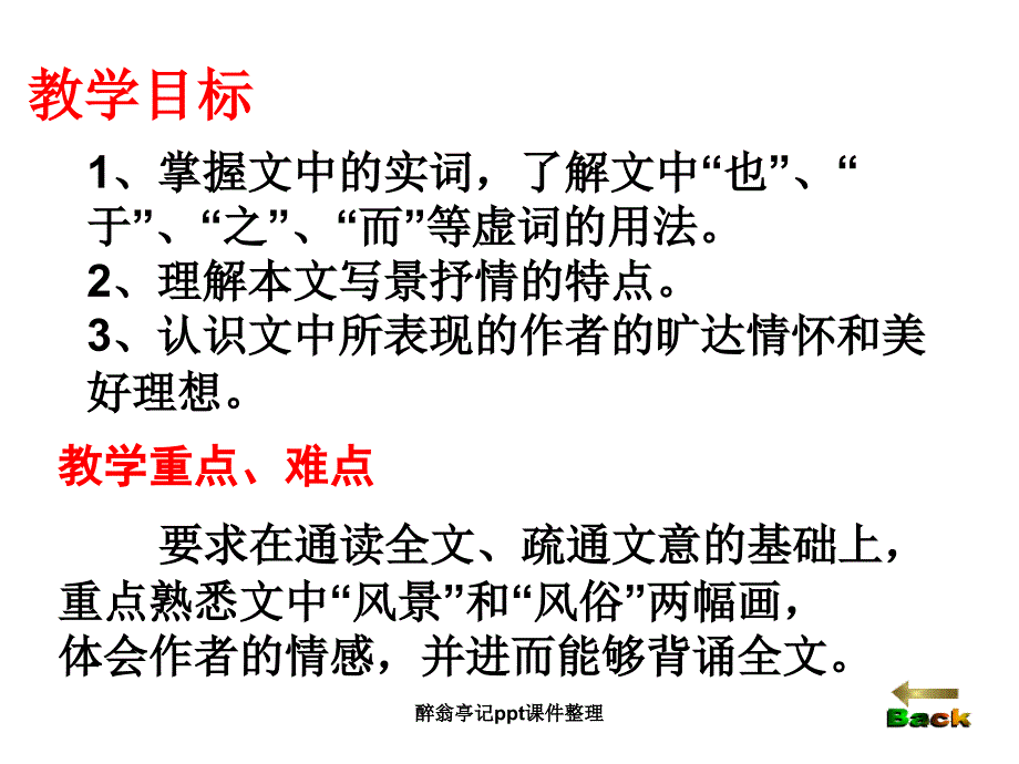 最新醉翁亭记ppt课件整理PPT_第2页