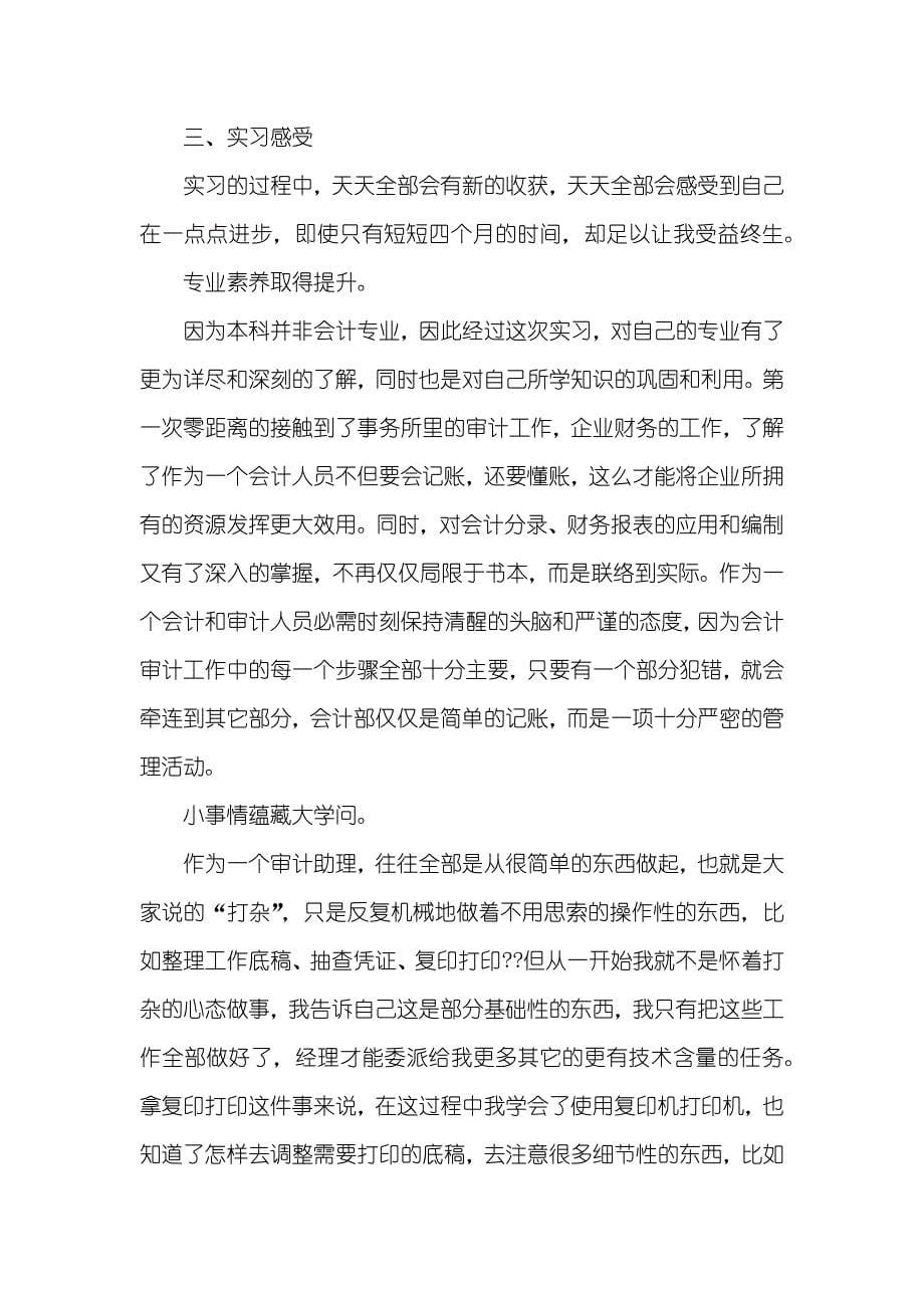 中瑞岳华实习总结_第5页